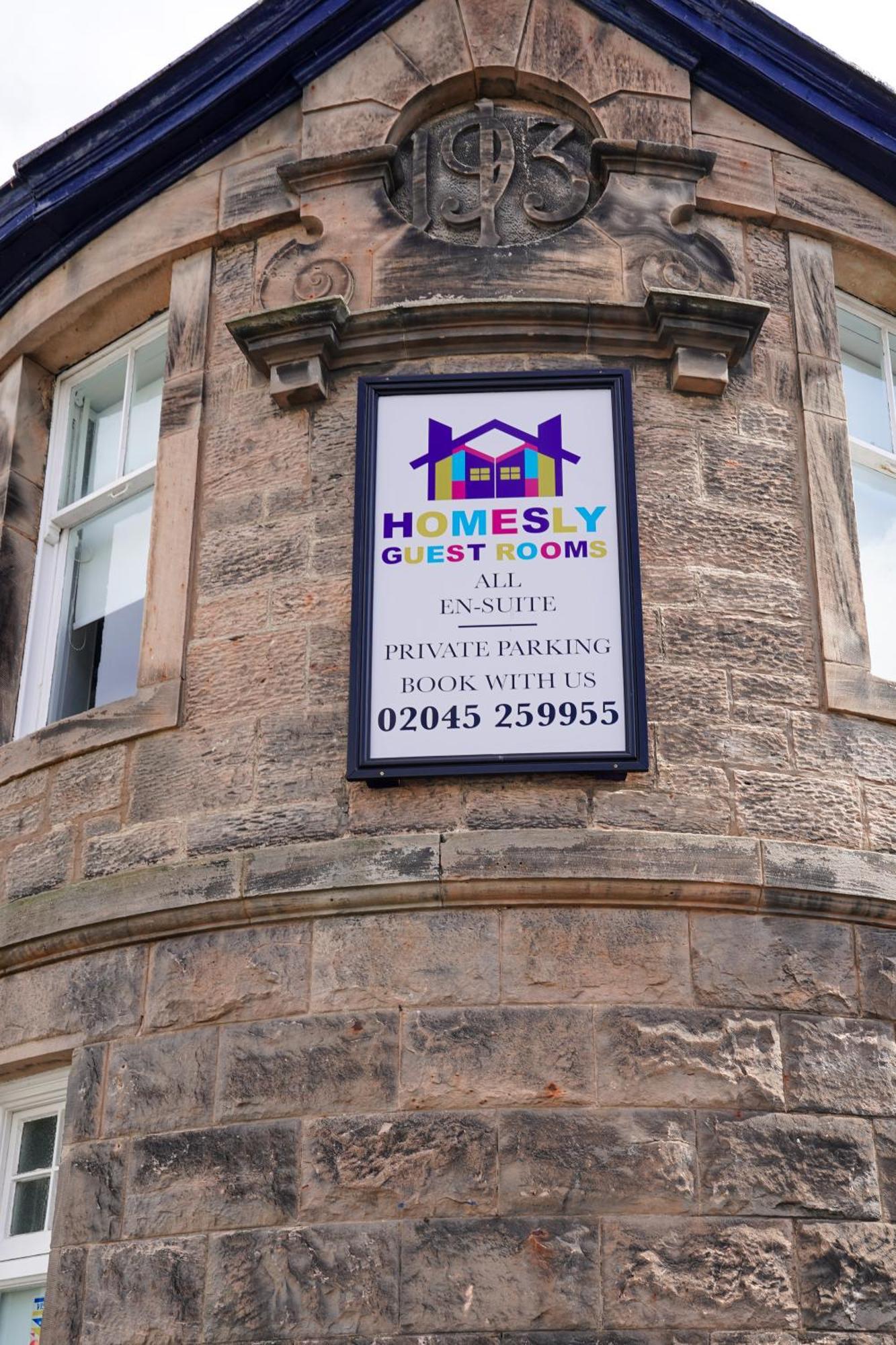 Homesly Guest Rooms, Comfortable En-Suite Guest Rooms With Free Parking And Self Check-In Berwick Upon Tweed Esterno foto
